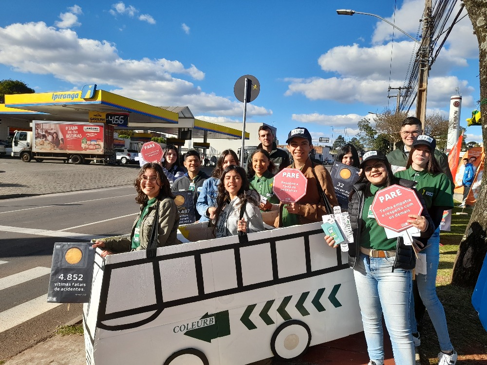 Coleurb promove ação de conscientização na Semana Nacional do Trânsito 