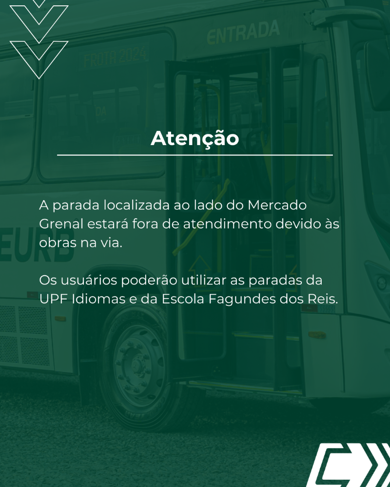 Parada sem atendimento